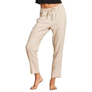 Barefoot Dreams Womens  Linen-Blend Pant